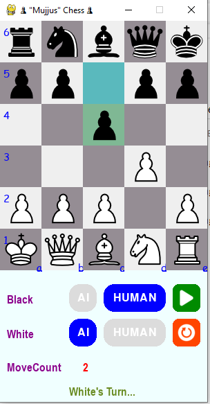 Mujjus Chess AI