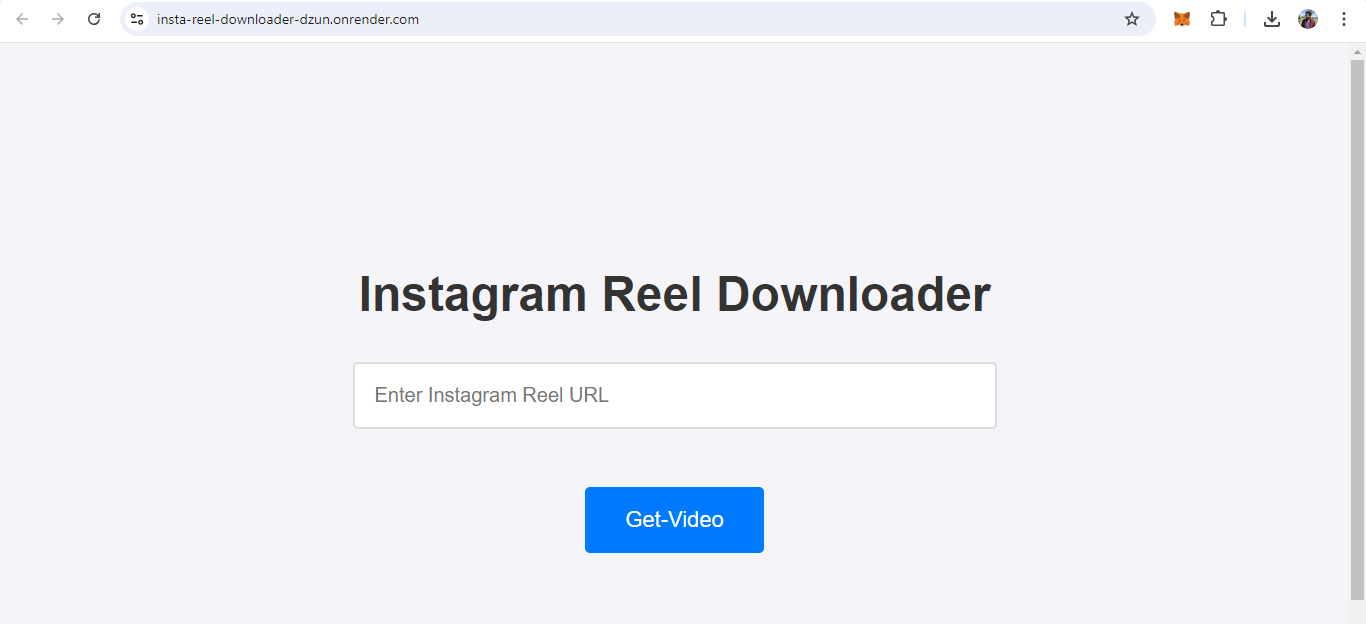 Instagram Reel Downloader